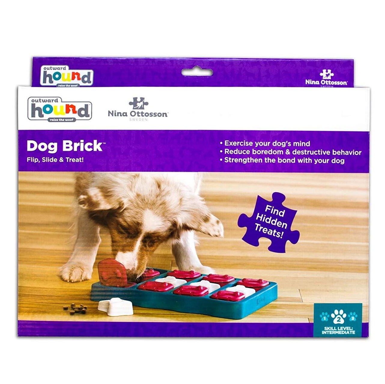 Dogman Aktiveringsleksak Brick 2 - Avancerat nosarbete