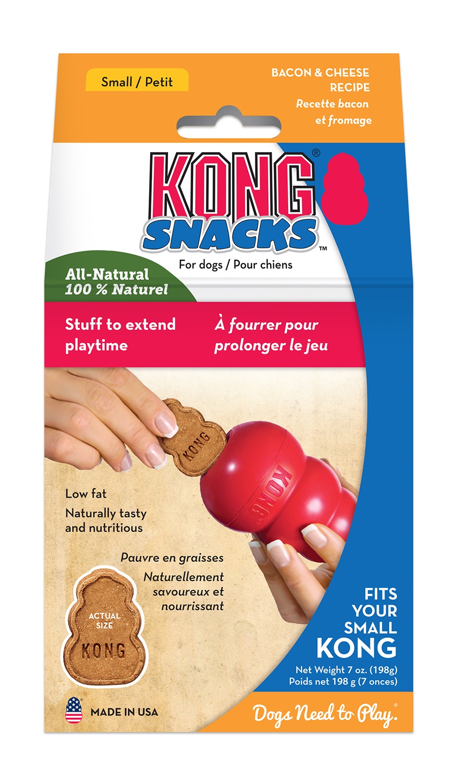 Dogman Bacon & Cheese Snacks - Hundgodis med bacon och ost