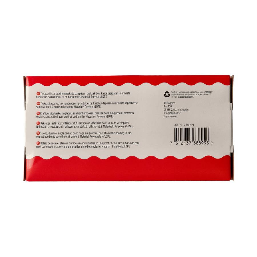 Dogman Bajspåsar Tjocka Value Pack 300p - Extra starka