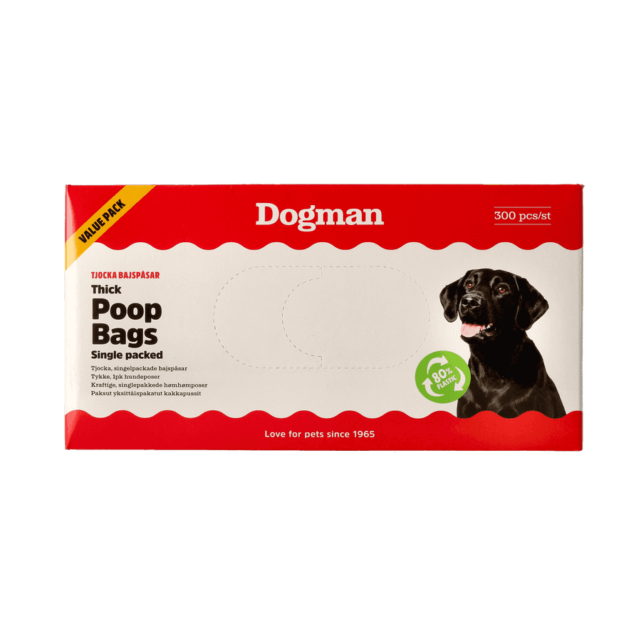 Dogman Bajspåsar Tjocka Value Pack 300p - Extra starka