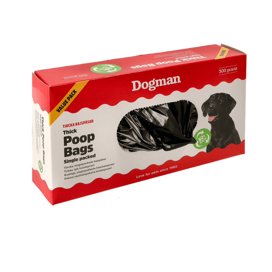 Dogman Bajspåsar Tjocka Value Pack 300p - Extra starka