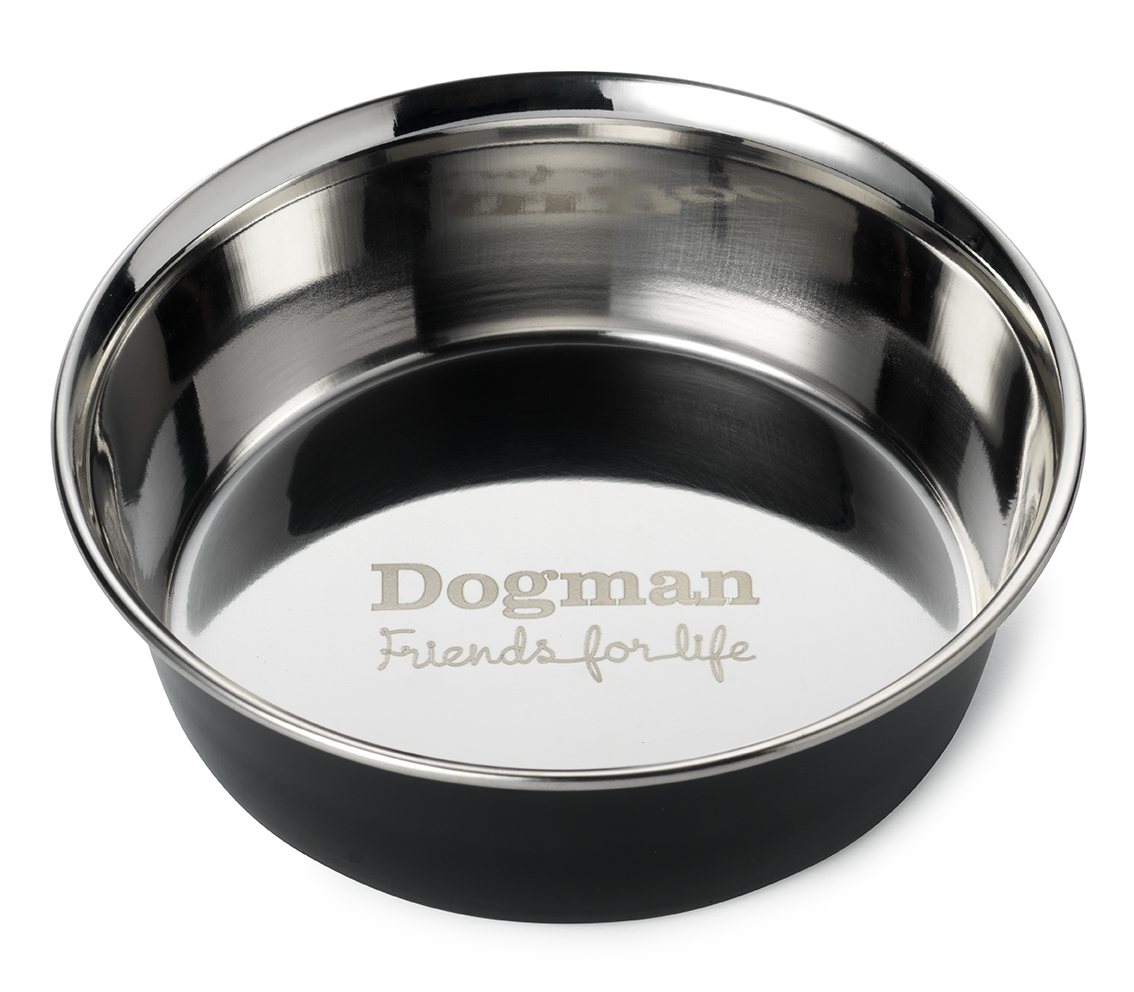Dogman Matskål Heavy Rostfri - Tung och stabil matskål