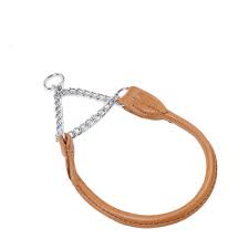 Jokke Rondo Halvstryp Brunt Halsband