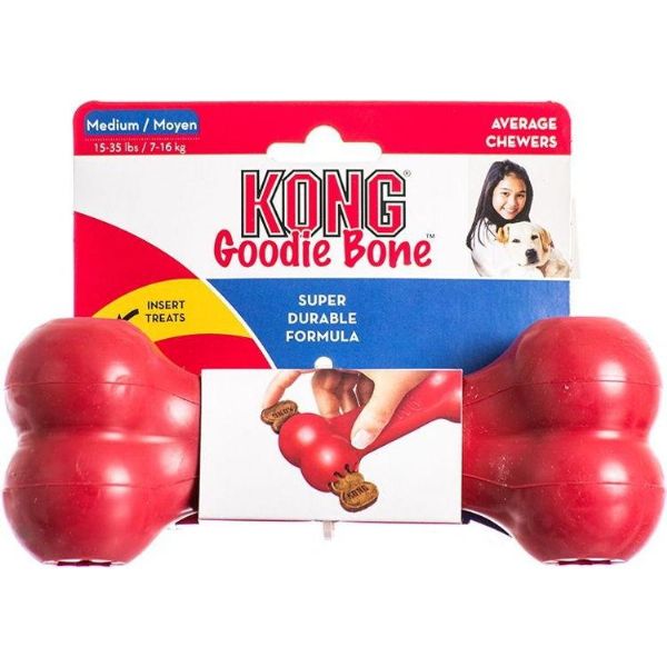 Kong Leksak Goodie Bone - Benformad aktiveringsleksak