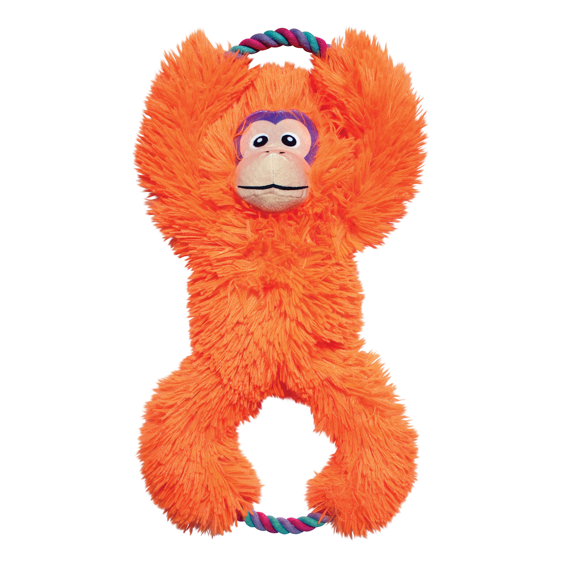 Kong Leksak Tuggz Monkey - Tålig tygleksak apa