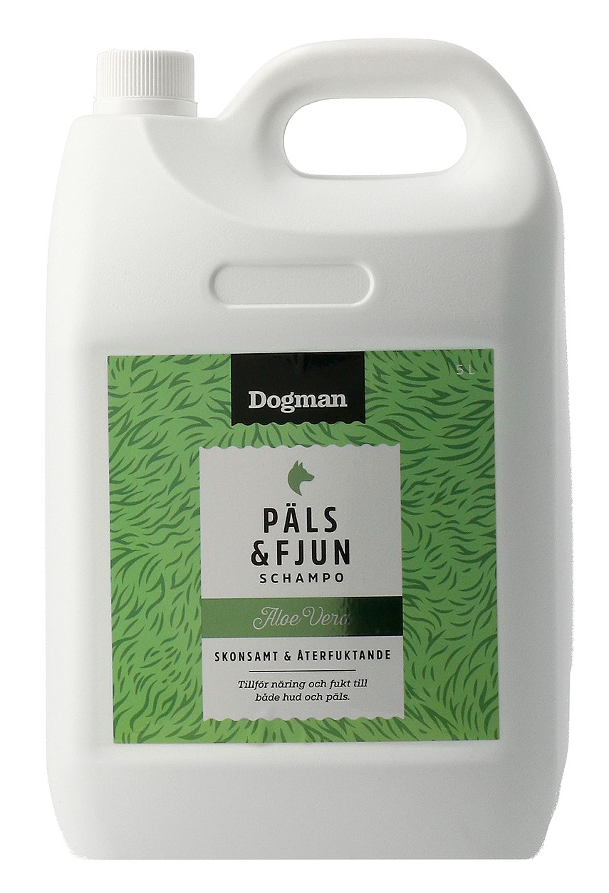 Päls & Fjun Aloe Vera Hundschampo - Skonsam pälsvård