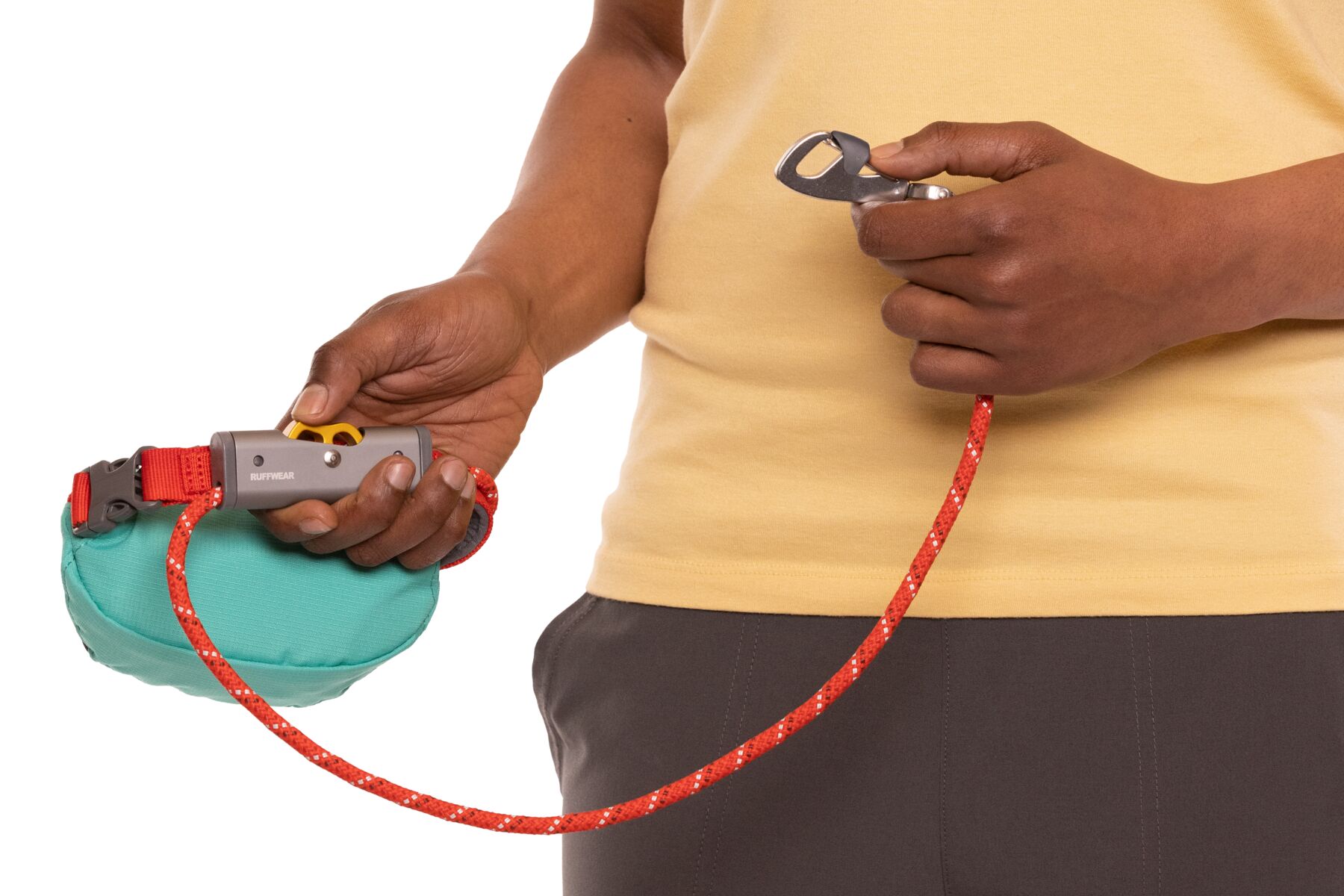 Ruffwear Hitch Hiker™ klätterinspirerat koppel med justerbar längd, finns i två färger