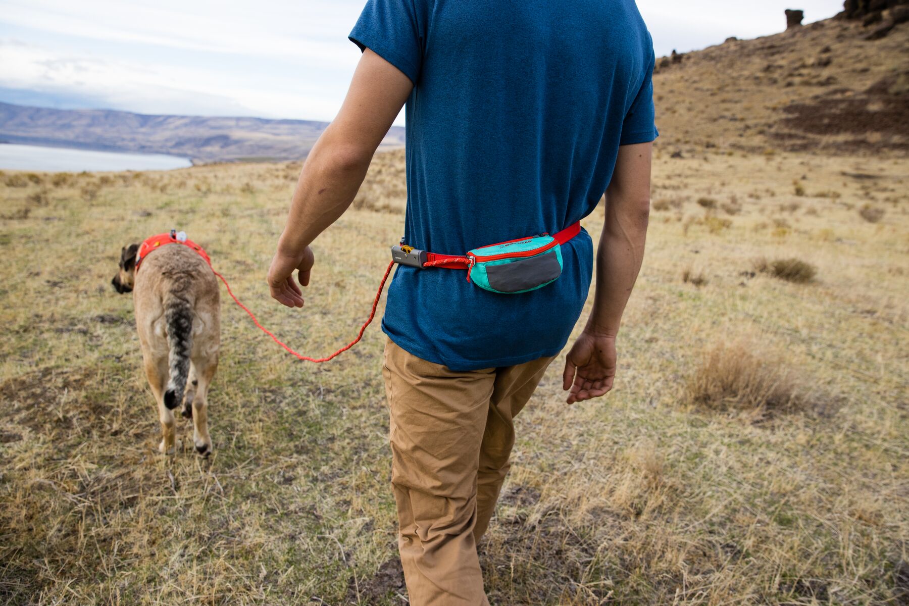 Ruffwear Hitch Hiker™ klätterinspirerat koppel med justerbar längd, finns i två färger