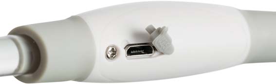 Trixie, blinkhalsband i multifärger med USB laddning