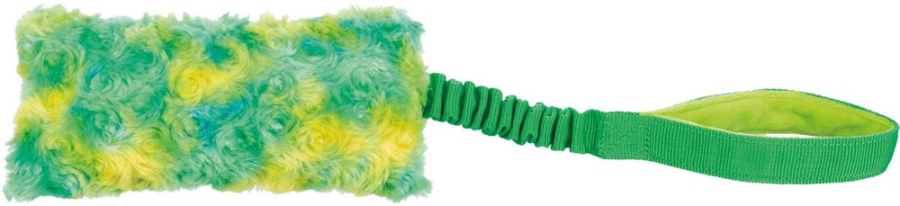 Trixie Bungee Fun – Mjuk dragleksak med stötdämpare, 20 cm/47 cm