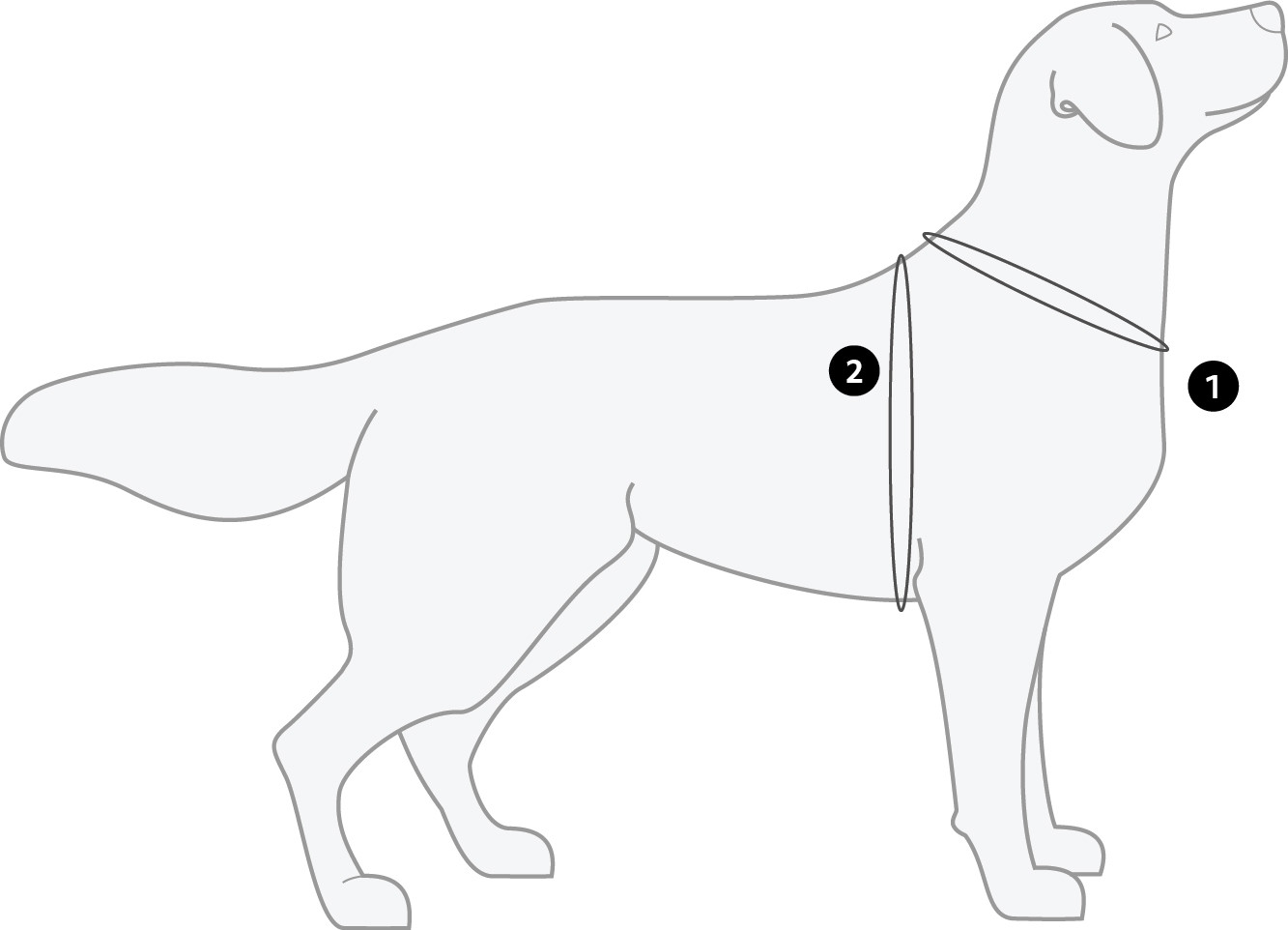 Hurtta Weekend Warrior Sele II ECO – Maximal komfort & kontroll_size-guide