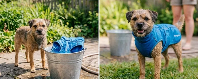 Varför välja hundkylvästar istället för att bara blöta hunden?
