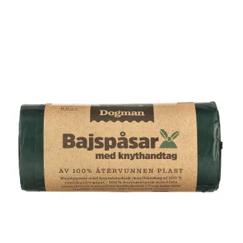 Dogman Bajspåsar 100% Återvunnen Plast 60-pack