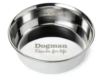 Dogman Matskål Heavy Rostfri - Tung och stabil matskål