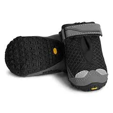 Ruffwear Bark'n Boots Grip Trex ,Obsidian Black (4-pack)