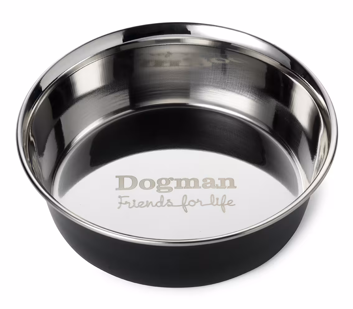 Dogman Matskål Heavy Rostfri - Tung och stabil matskål