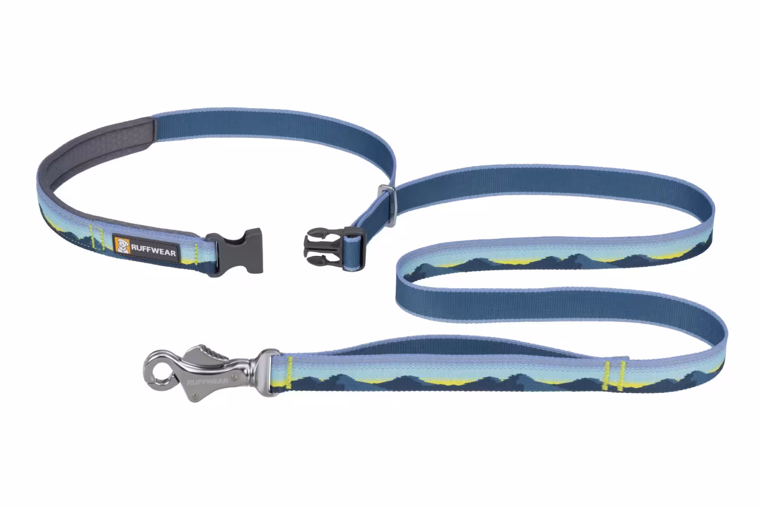 Hundkoppel, Crag Leash från Ruffwear, reflekterande i fantastiska mönster