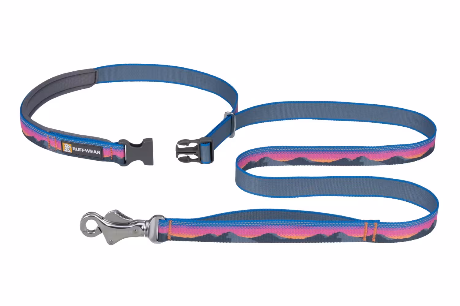 Hundkoppel, Crag Leash från Ruffwear, reflekterande i fantastiska mönster