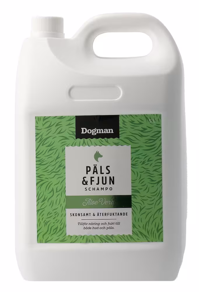 Päls & Fjun Aloe Vera Hundschampo - Skonsam pälsvård