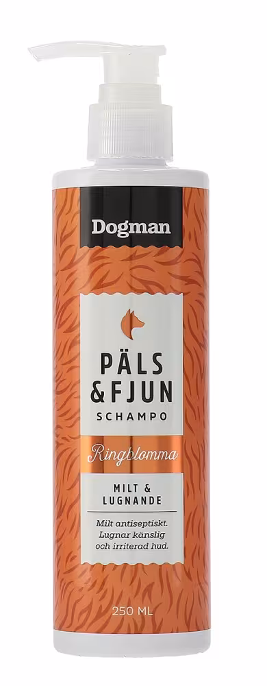 Päls & Fjun Ringblomma Hundschampo - Lugnande pälsvård