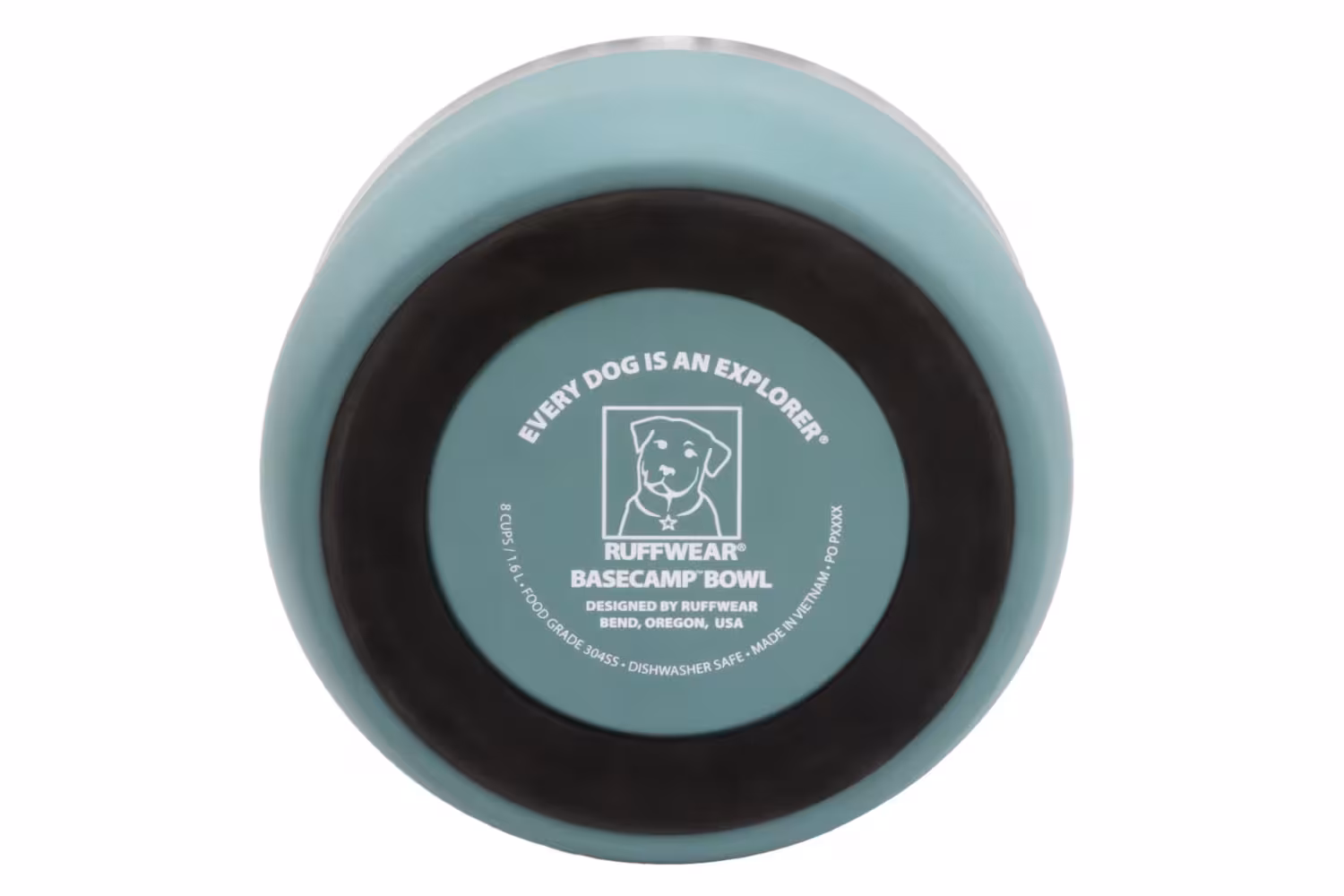 Ruffwear Basecamp™ Dog Bowl – Hundskål i rostfritt stål
