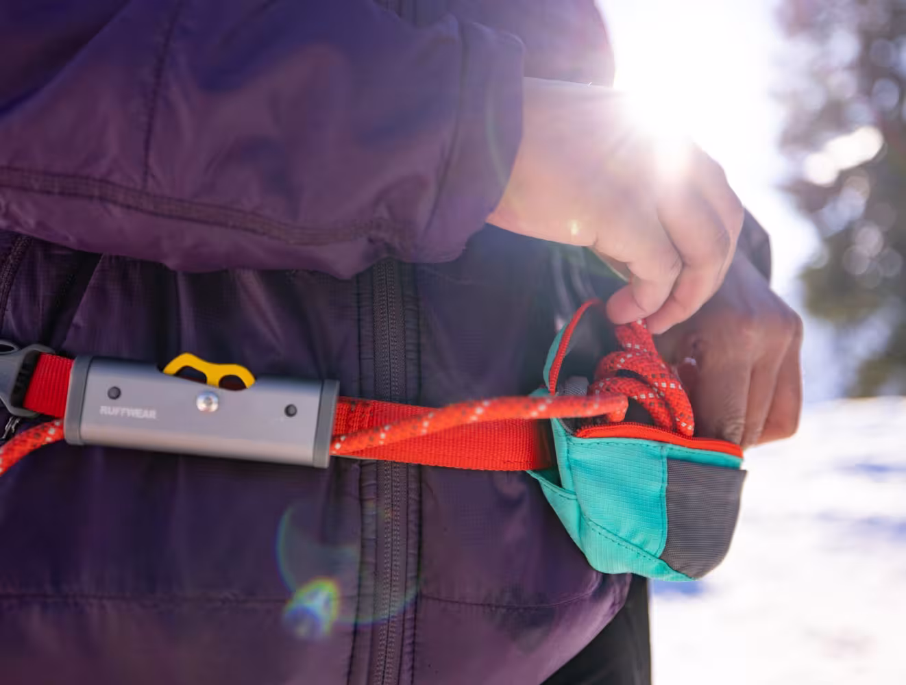 Ruffwear Hitch Hiker™ klätterinspirerat koppel med justerbar längd