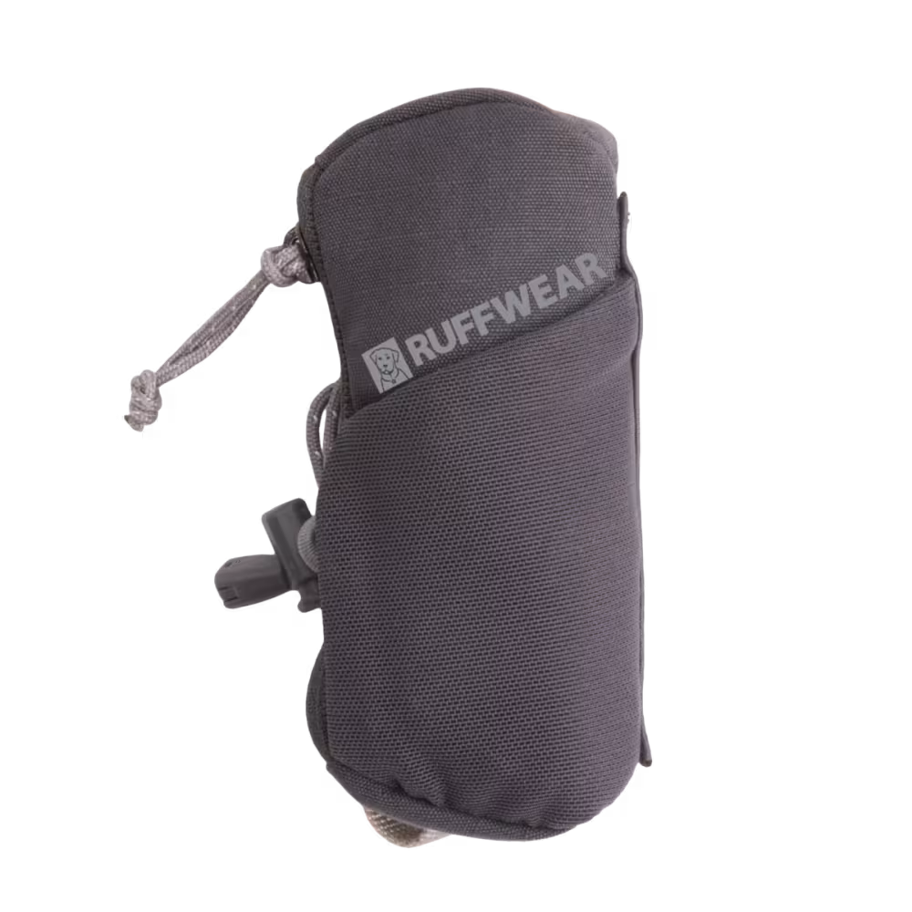 Ruffwear Stash Bag Mini – bajspåshållare för kopplet, Basalt Gray