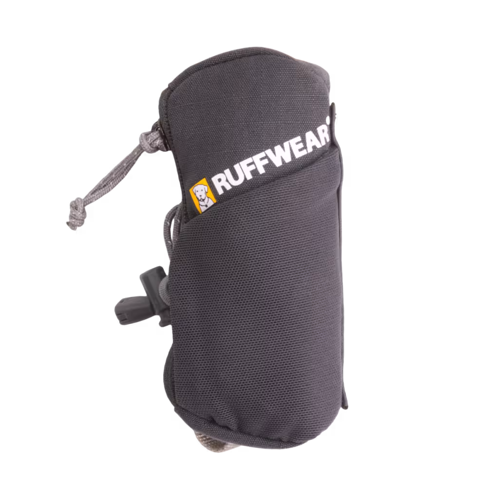 Ruffwear Stash Bag Mini – bajspåshållare för kopplet, Basalt Gray