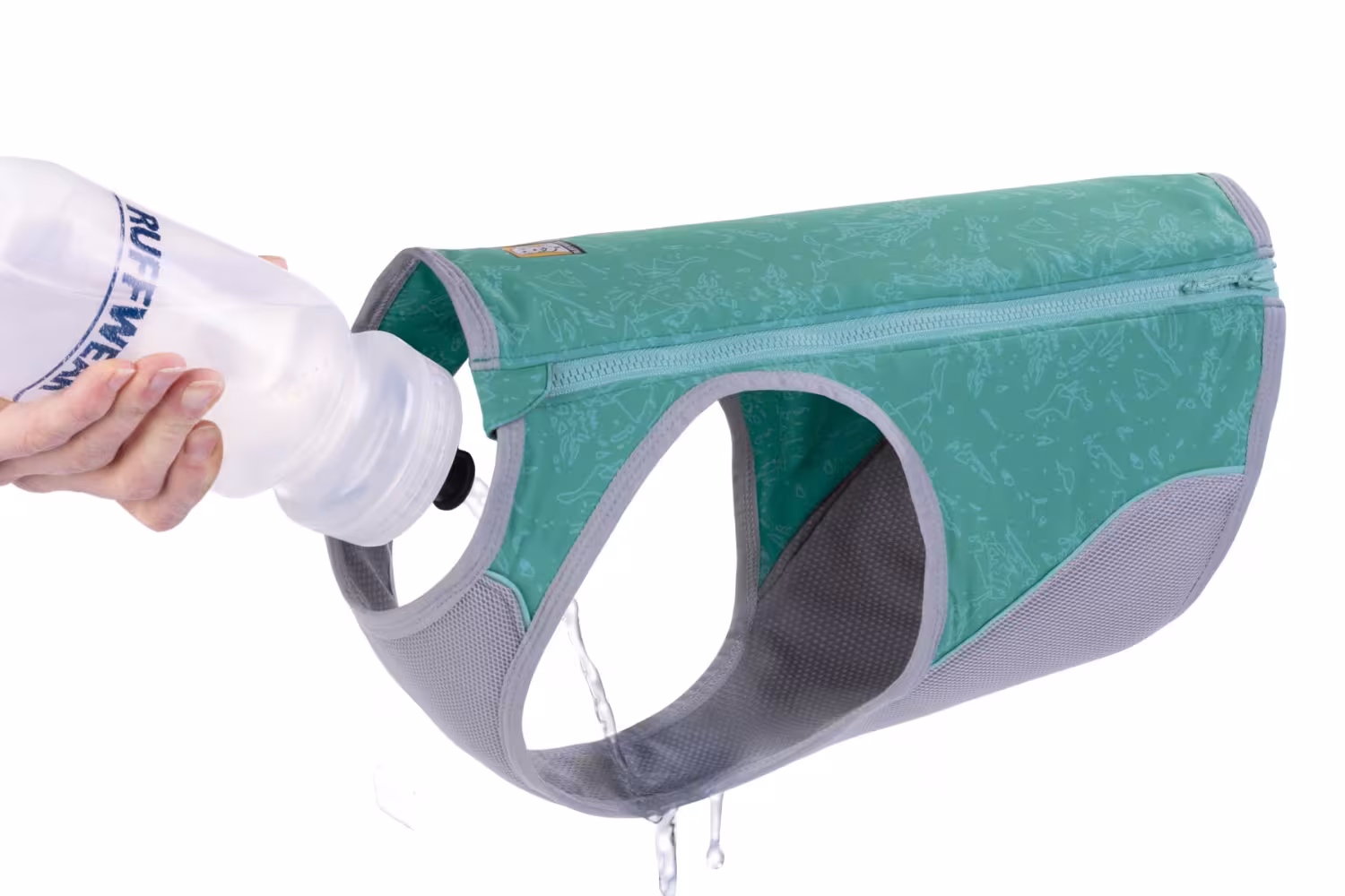 Ruffwear Swamp Cooler Zip™ Vest, Aurora Teal