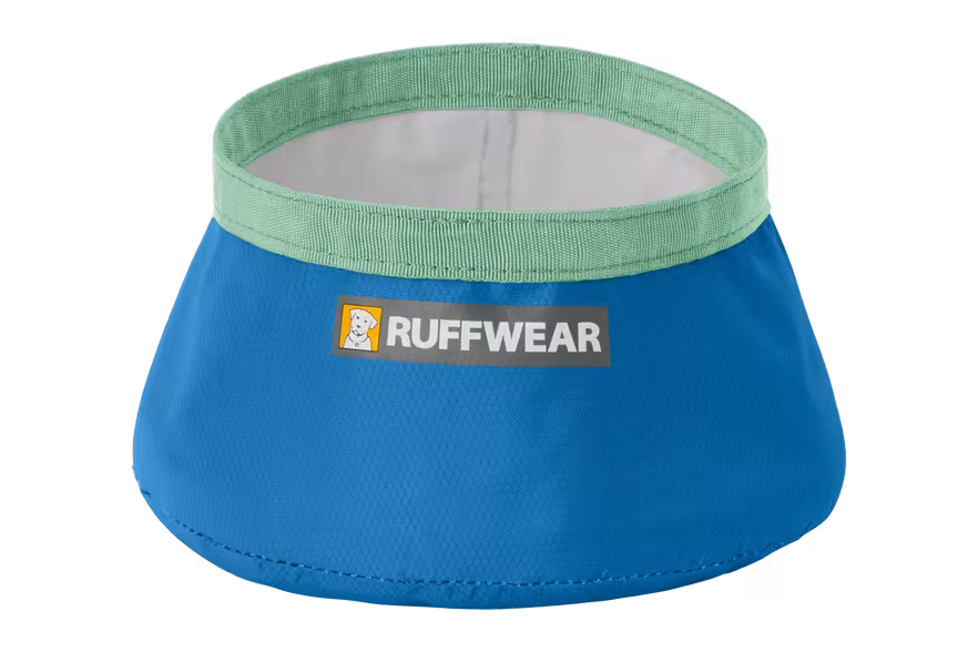 Ruffwear Trail Runner™ Bowl – Ultralätt hopfällbar vattenskål för löpträning och äventyr