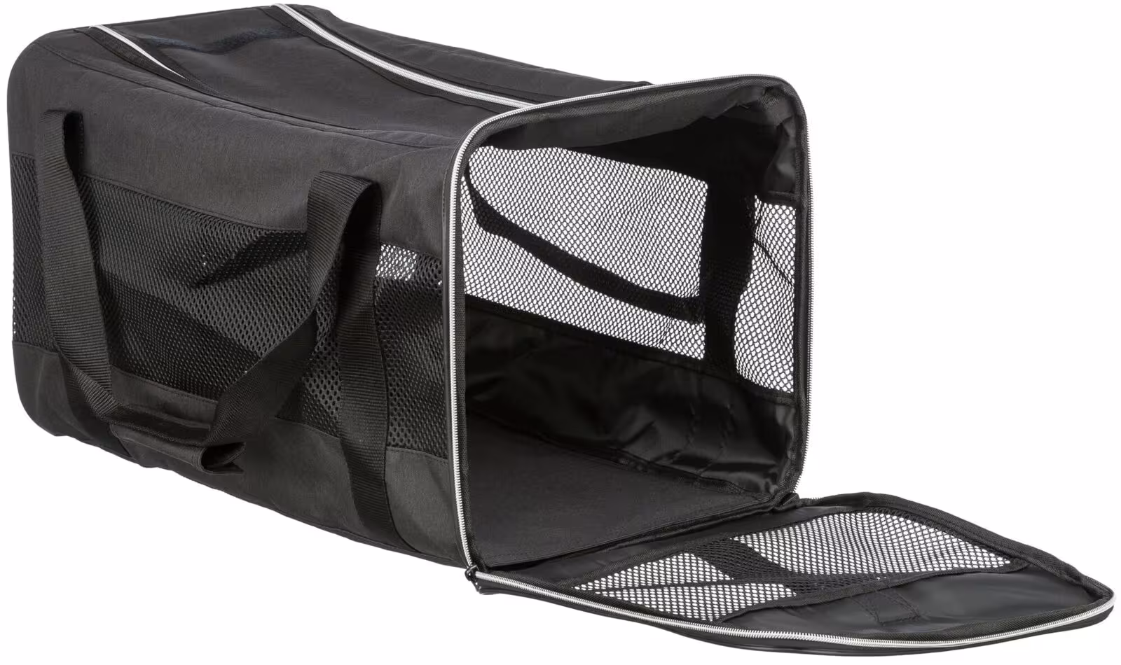 Trixie Transportväska Ryan – Öppnas upptill, <10 kg, 55 × 30 × 30 cm, svart