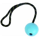 Massiv gummiboll med snöre