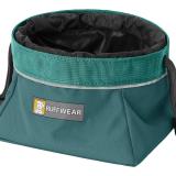 Ruffwear Quencher Cinch Top, hopfällbar mat/vattenskål med topp förslutning