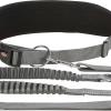 Trixie HandsFreebälte med expander M/L – Löparkoppel med neoprenvaddering och reflexer, midja 70–130 cm