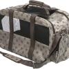 Trixie Transportväska Maxima – Utfällbar, öppnas fram och upp, 33×32×54 cm, beige/brun
