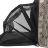 Trixie Transportväska Maxima – Utfällbar, öppnas fram och upp, 33×32×54 cm, beige/brun