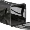 Trixie Transportväska Ryan – Öppnas upptill, <10 kg, 55 × 30 × 30 cm, svart