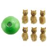 Nina Ottosson Snuffle N' Treat Ball – Aktiveringsboll med ekorrar - 333188