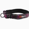 Non Stop Dogwear Roam collar – Hundhalsband med tryckavlastande stoppning - Lila, XS - 3457