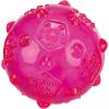 Trixie Boll TPR ø 7 cm rosa – studsande hundboll med struktur - 33677