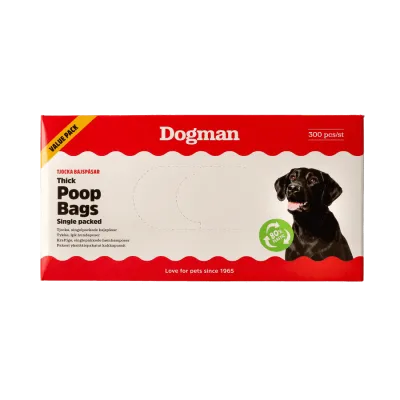Dogman Bajspåsar Tjocka Value Pack 300p - Extra starka