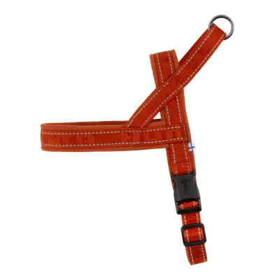 Hurtta Vadderad Sele Röd stl 120cm