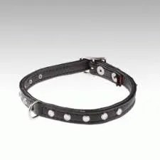 Jokke Laki Svart Hundhalsband