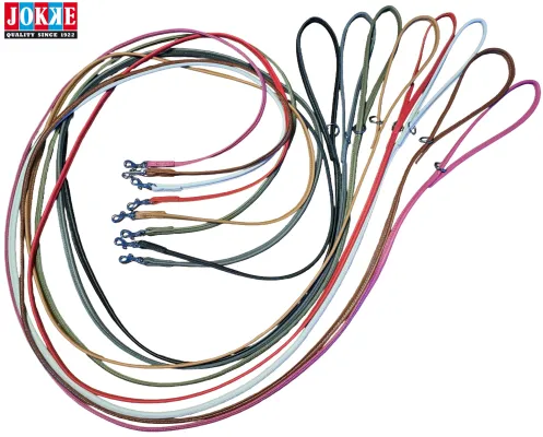 Jokke Petit koppel – läderkoppel 5 mm, 180 cm