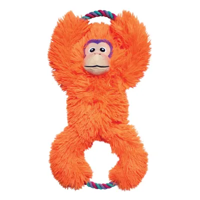 Kong Leksak Tuggz Monkey - Tålig tygleksak apa