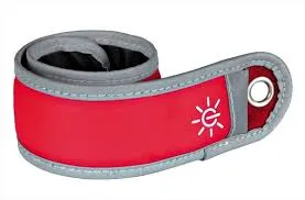 Reflexband med lampa