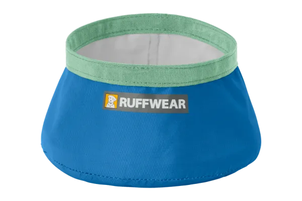 Ruffwear Trail Runner™ Bowl – Ultralätt hopfällbar vattenskål för löpträning och äventyr