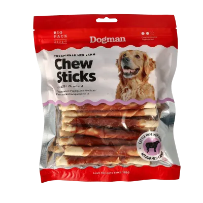 Tuggpinnar med Lamm 25-pack – Dogman