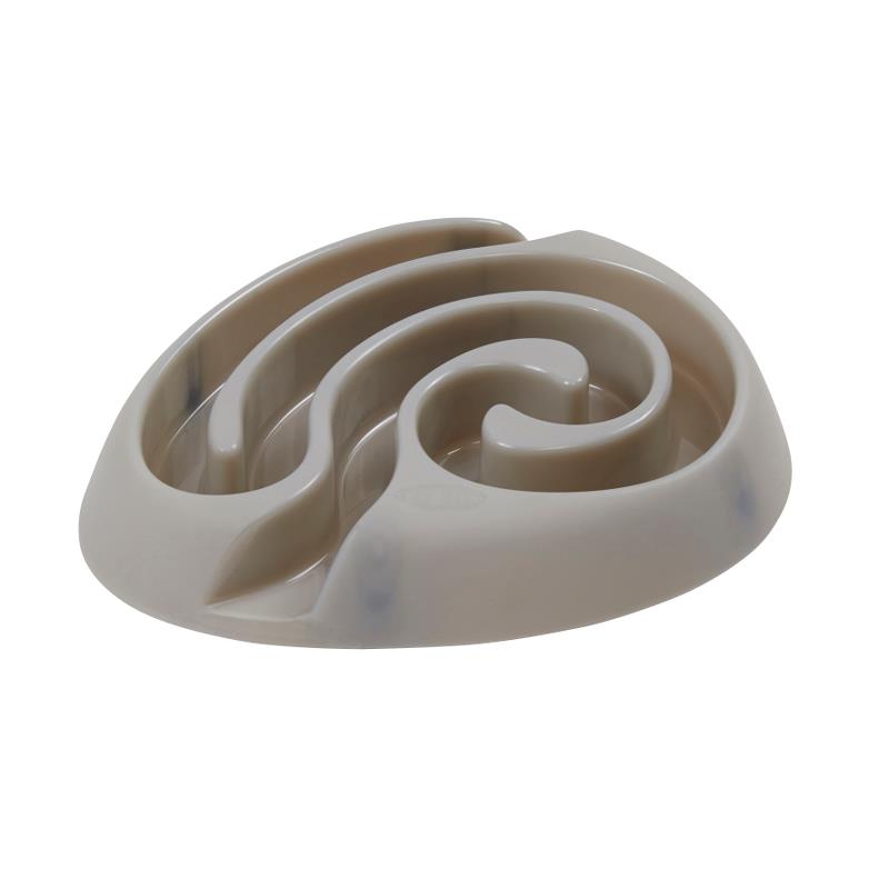 BUSTER DogMaze matskål - Matskål som lugnar och stimulerar - Grå, L - 274169