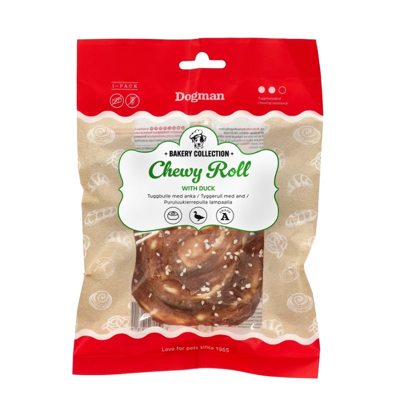 Dogman Bakery Collection Tuggbulle med Anka 10 cm -  - 310375